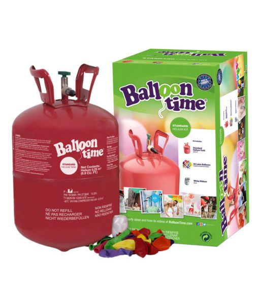 Dolce Fiesta BOMBOLA GAS ELIO 1,70 LT USA E GETTA PER 35 PALLONCINI