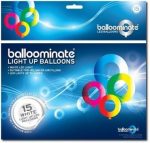 BALLOOMINATE Confezione da 15 Palloncini a LED-333