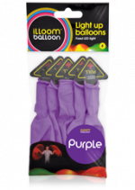 ILLOOM 5 Palloncini a LED VIOLA-274