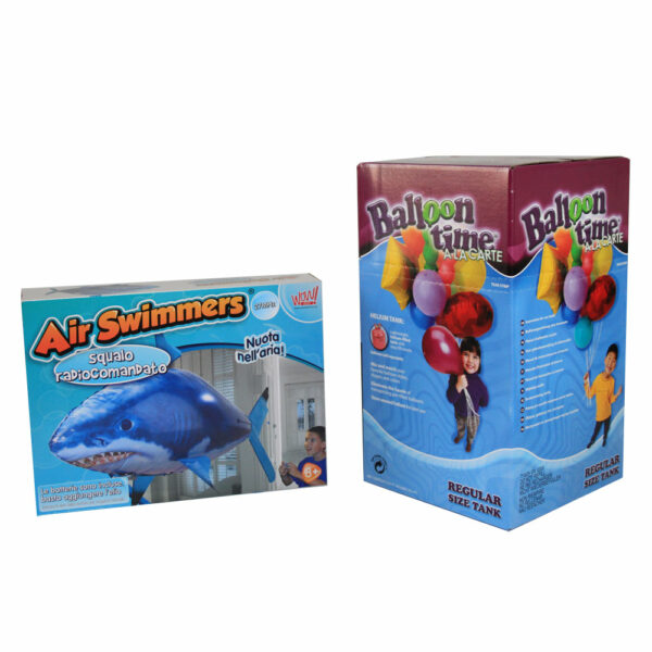 Squalo Volante AirSwimmers con Bombola Elio